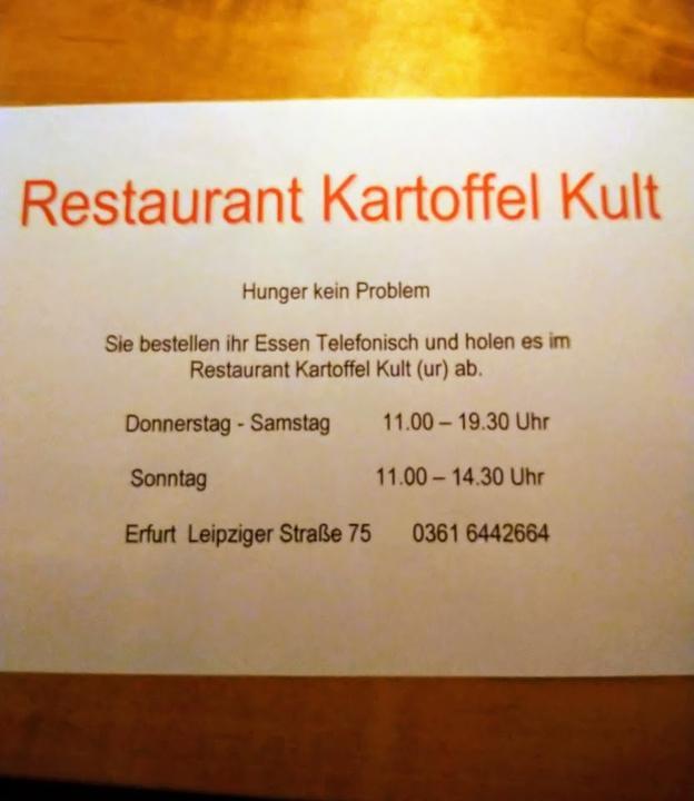 Kartoffel Kult(ur)